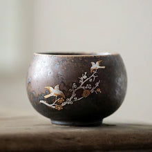 Load image into Gallery viewer, Firewood fired antique rust glaze Tea cup
