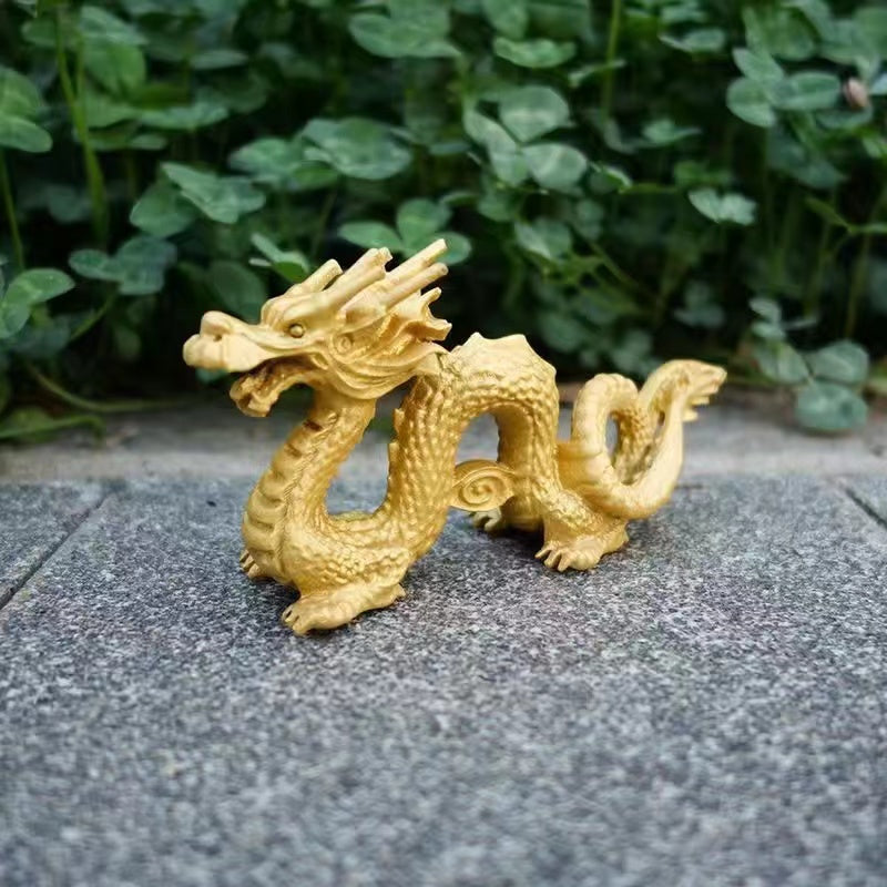 Peach wood dragon Ornaments