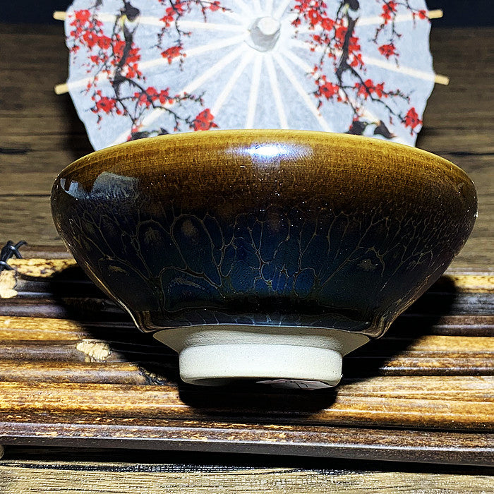 Master Collection---- Blue butterfly Teacup (M275)