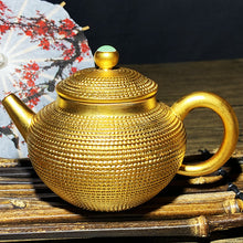 Load image into Gallery viewer, Master Collection---- 24K Gold Teapot/Teacup (M276)
