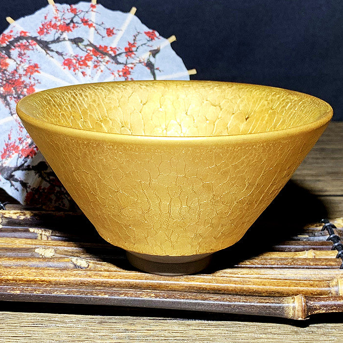 Master Collection----High-end  Medium large gold bowl(M279)