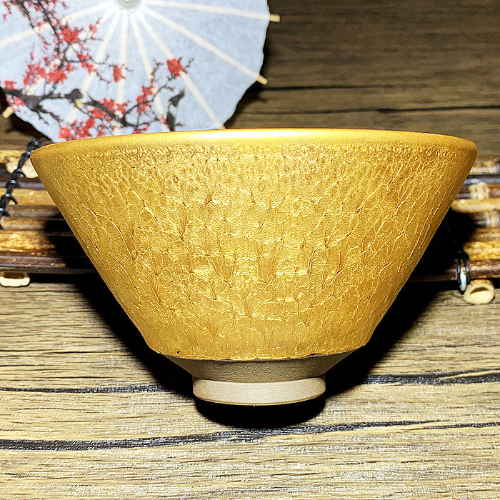 Master Collection----High-end  Medium large gold bowl(M279)