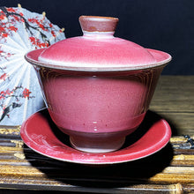 Load image into Gallery viewer, Jianzhan pink lidded bowl/Tea cup
