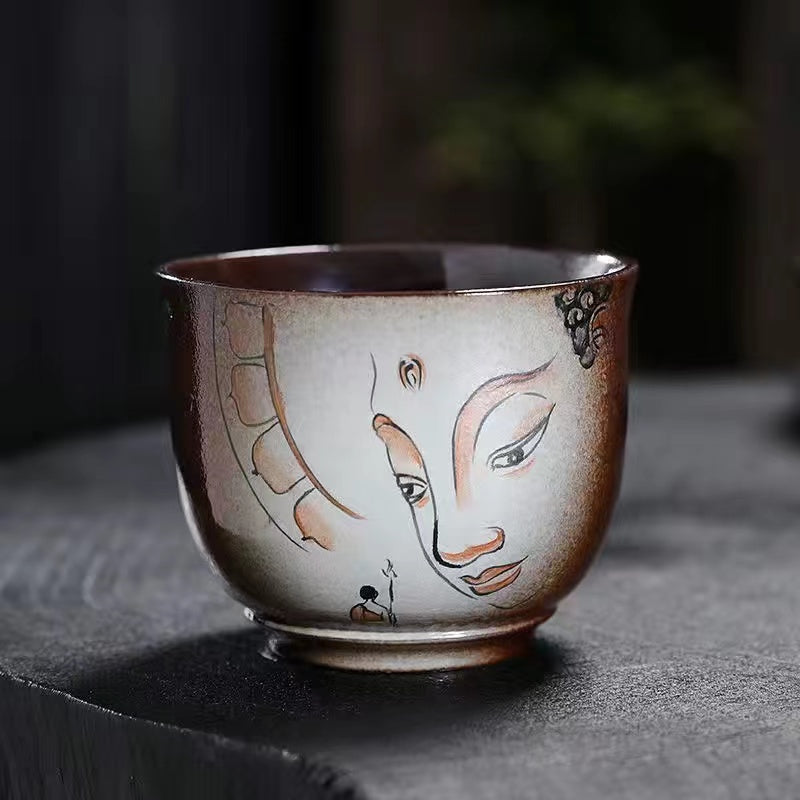 Master Collection-----High-grade hand-painted Master Chai Tea cup(M285)