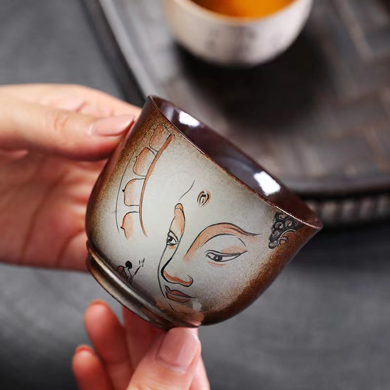 Master Collection-----High-grade hand-painted Master Chai Tea cup(M285)