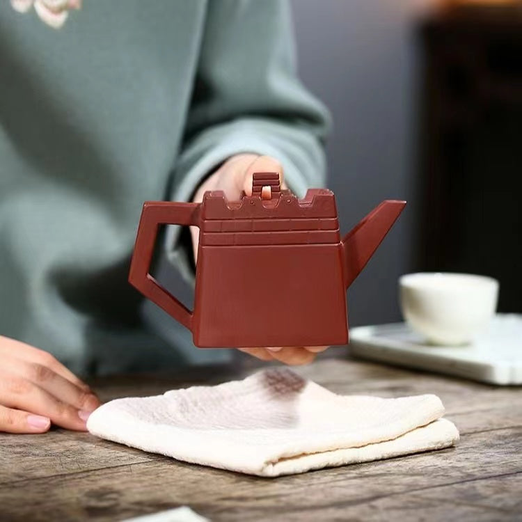 Purple Sand Great Wall Teapot