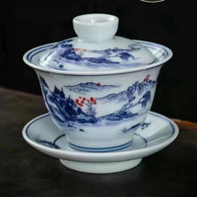 Load image into Gallery viewer, Riverside &amp; Landscape Teacup/Gaiwan
