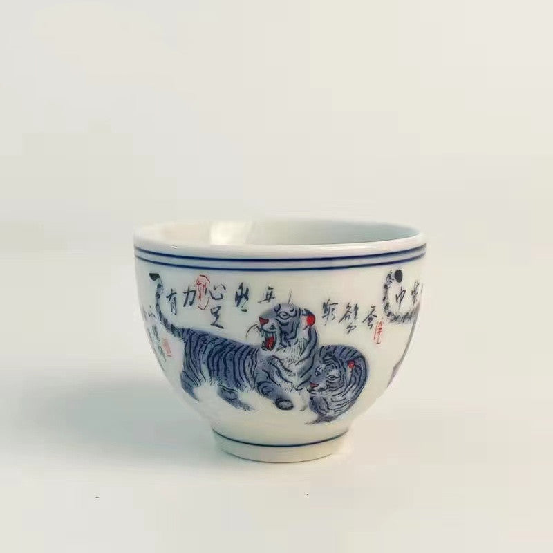 Riverside & Landscape Teacup/Gaiwan