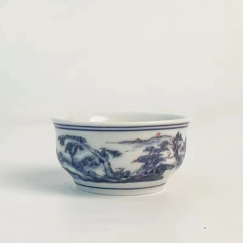 Riverside & Landscape Teacup/Gaiwan