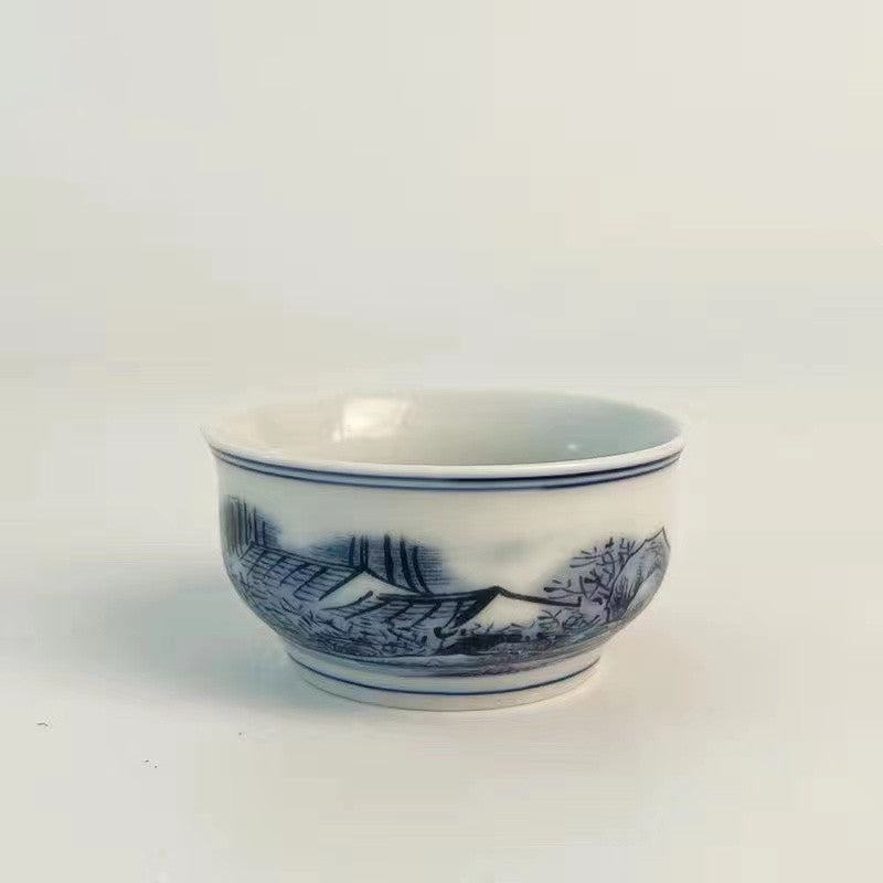 Riverside & Landscape Teacup/Gaiwan