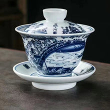 Load image into Gallery viewer, Riverside &amp; Landscape Teacup/Gaiwan
