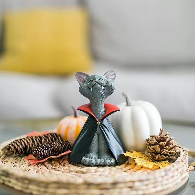 Halloween-------Vampire cat ornaments