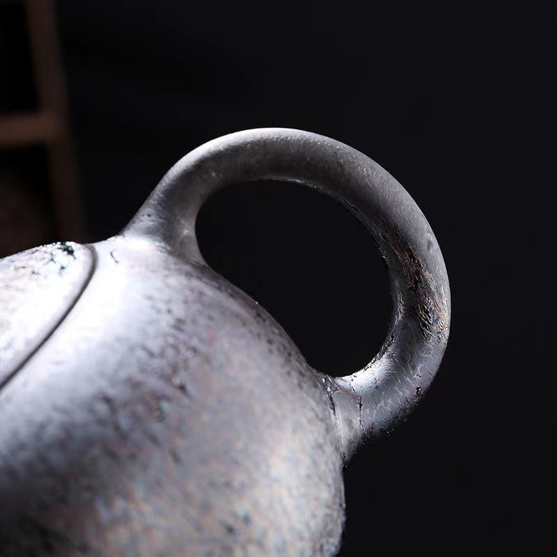 Master Collection----Master's Works Authentic Tianmu Xishi Pot Restores to the ancients and builds an antique Teapot(M293)