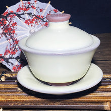 Load image into Gallery viewer, Cream tea cup/gaiwan
