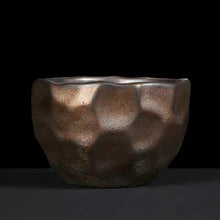 Load image into Gallery viewer, Vintage Handmade Bronze Kiln Tea Cup
