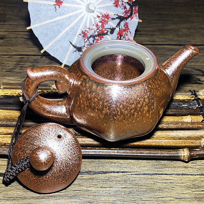 Master Collection---- Pink Gold Jianshan Teapot (M306)