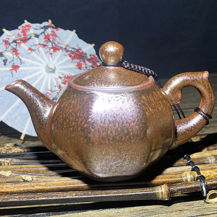 Master Collection---- Pink Gold Jianshan Teapot (M306)