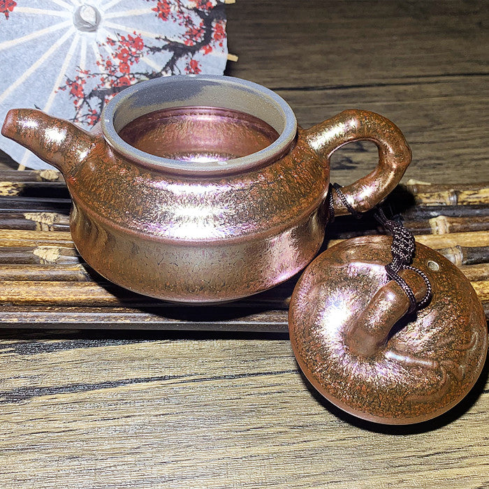 Master Collection---- Pink Gold Jianshan Teapot (M306)