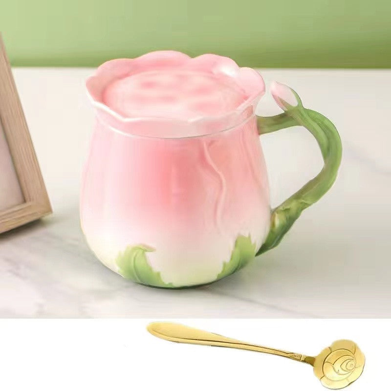 Rose mug