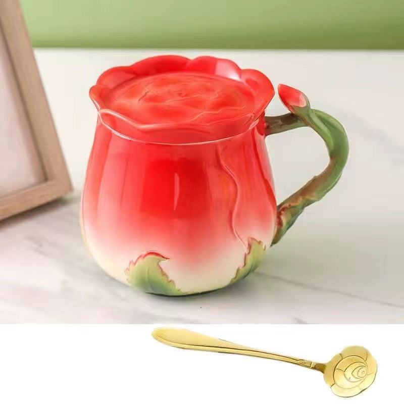 Rose mug