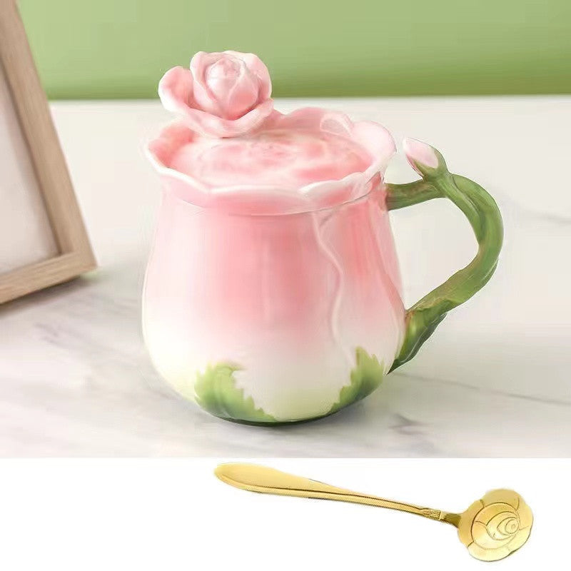 Rose mug