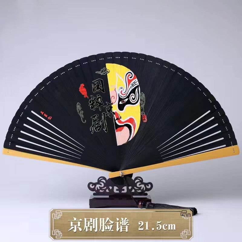 Hign-end Classical Pattern bamboo Folding fan