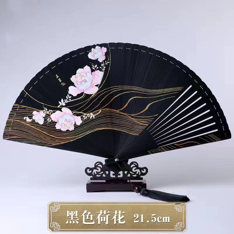 Hign-end Classical Pattern bamboo Folding fan