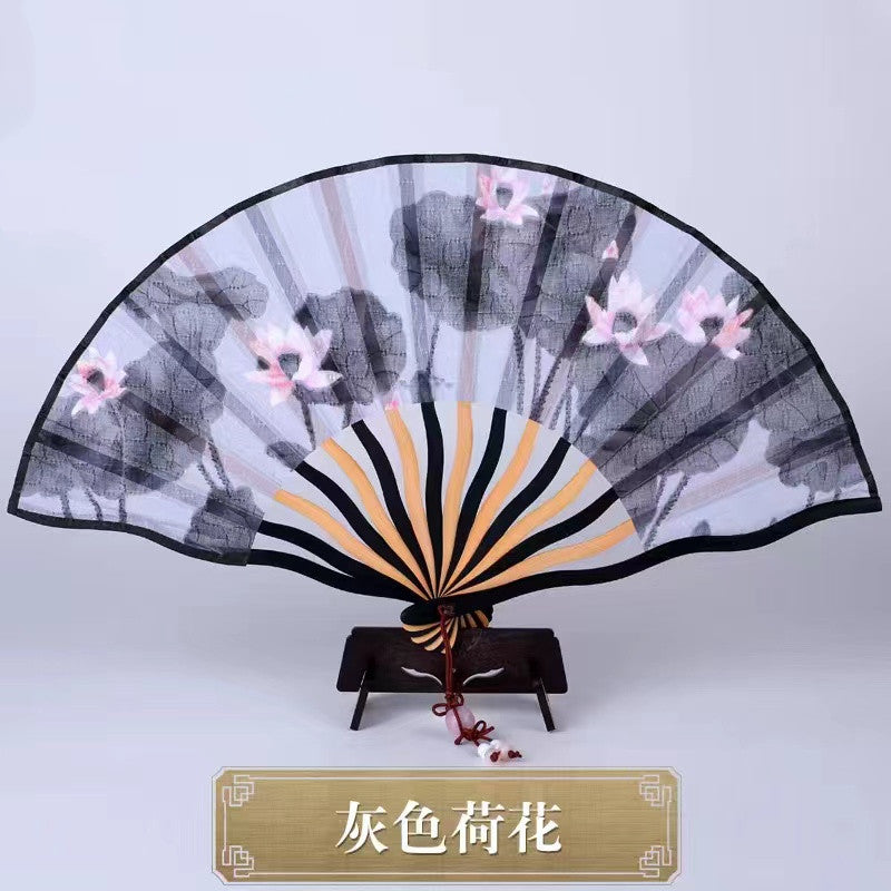 Keel art fan and wind silk fan