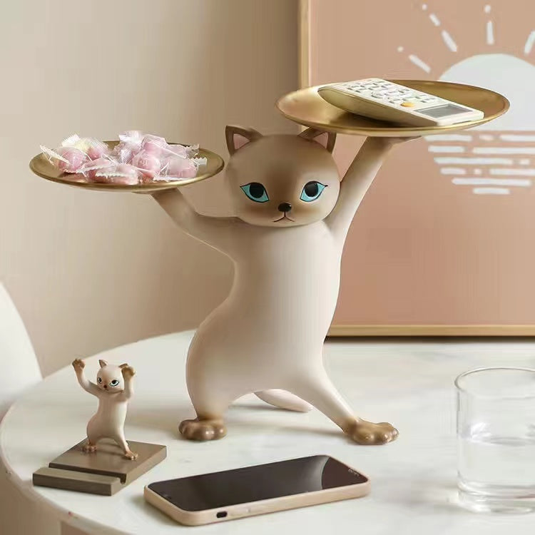 Enchanting cat ornaments