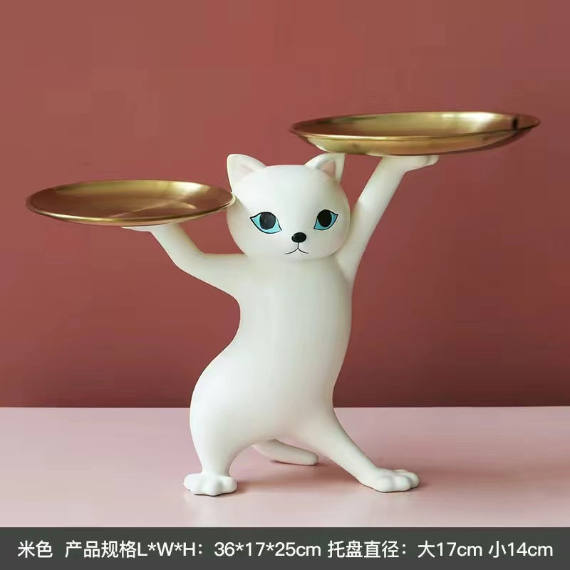 Enchanting cat ornaments