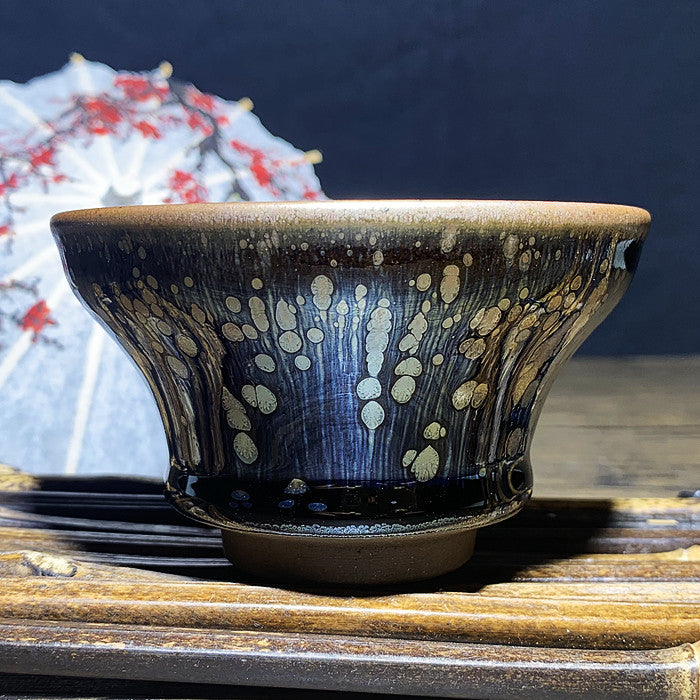 Master Collection---- Black peony Tea cup(M322)