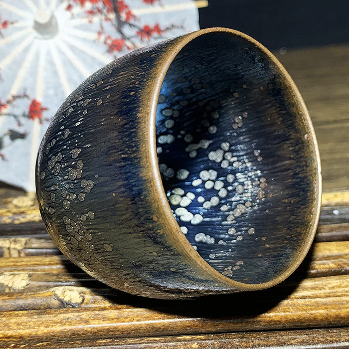 Master Collection---- Blue oil drop Teacup(M319)