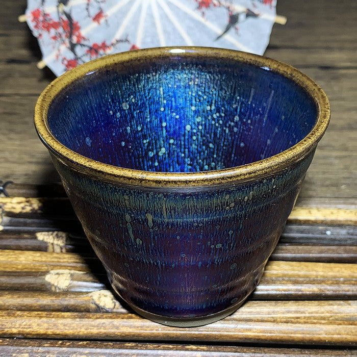 Master Collection---- Blue Galaxy cola Teacup(M317)