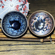 Load image into Gallery viewer, Master Collection----A pair of tea cups with high-end atmospheric oil drops Tea cup(M325)
