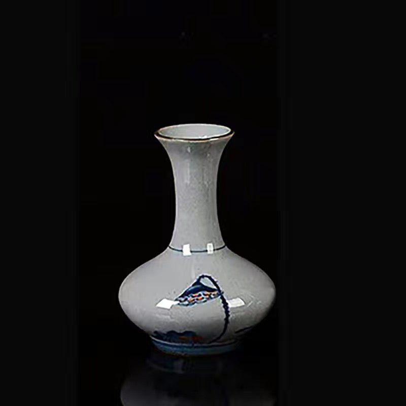 Mini Antique ceramic small vase
