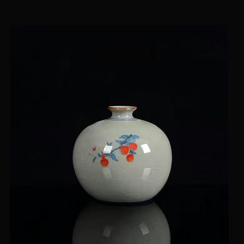 Mini Antique ceramic small vase