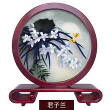 Load image into Gallery viewer, Embroidery--- Handmade double-sided embroidery ornaments

