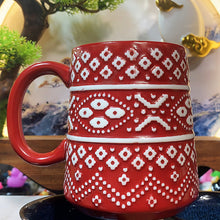 Load image into Gallery viewer, Tree bear cup red Tea cup
