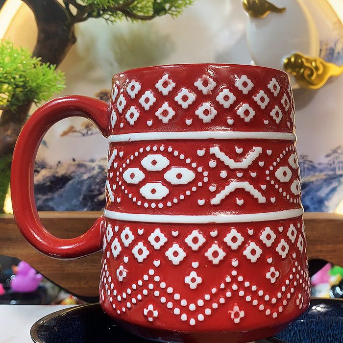 Tree bear cup red Tea cup