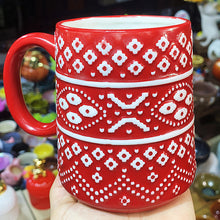 Load image into Gallery viewer, Tree bear cup red Tea cup
