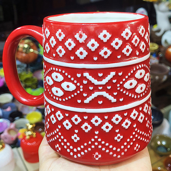 Tree bear cup red Tea cup