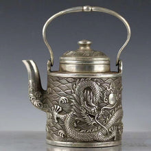 Load image into Gallery viewer, Bronze portable pot Single dragon Teapot
