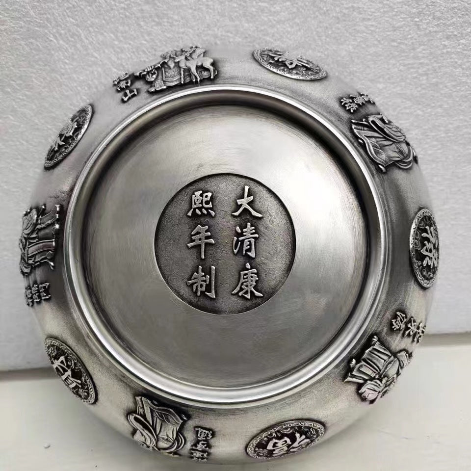 Antique silver bowl