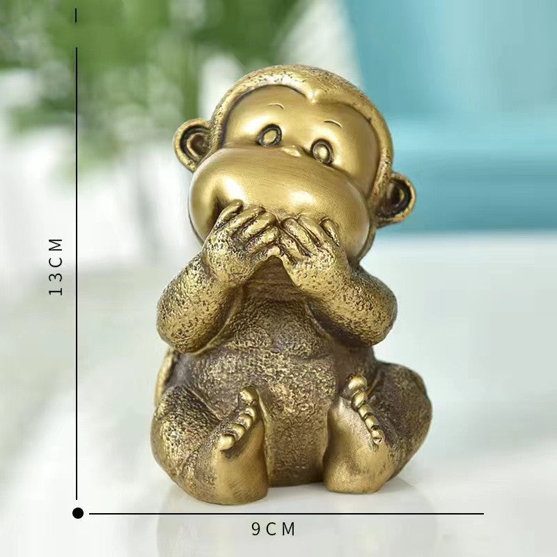 Four is not a monkey ornament