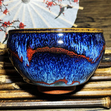 Load image into Gallery viewer, Blue pattern Tea cup
