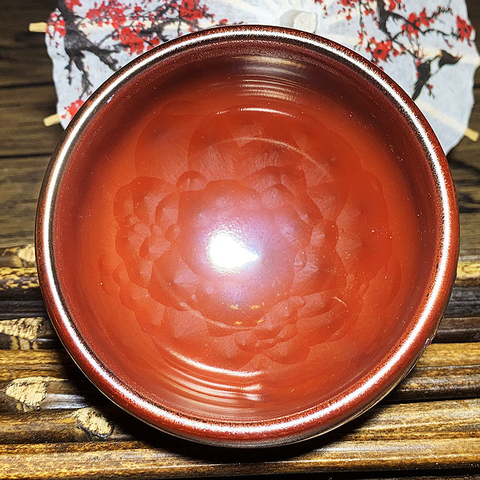 Master Collection----Plum, Orchid, Bamboo and Chrysanthemum Teacup  (M343)