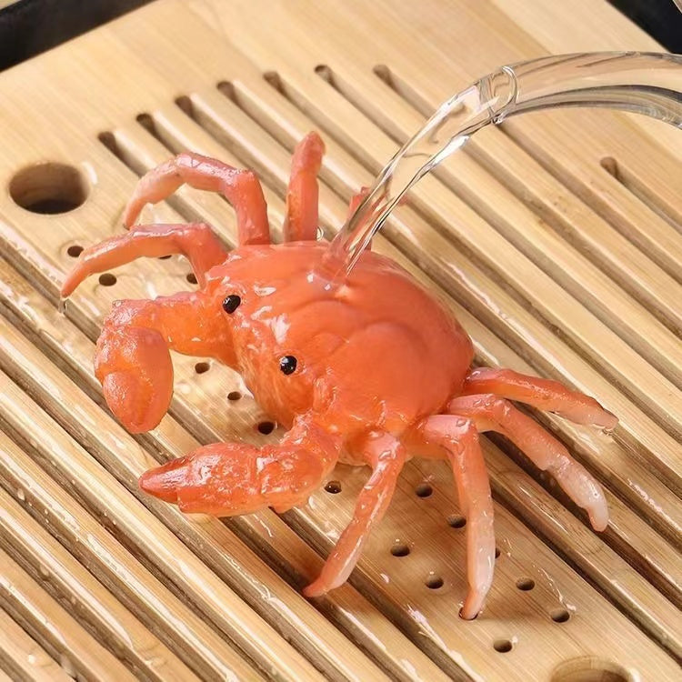 Color changing crab tea pet