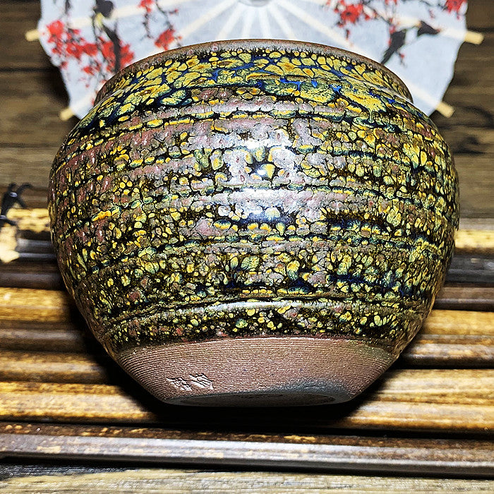 Master Collection----High grade emerald green Tea cup (M354)