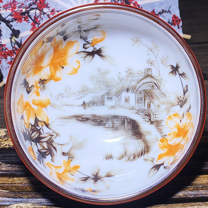 Master Collection---Daqi Hand-painted Tea cup(M358)