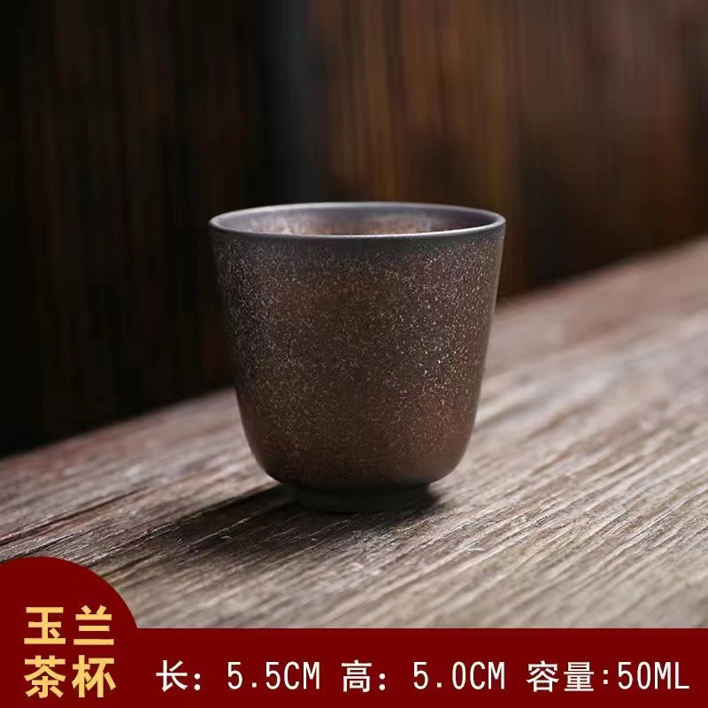 Gold plated ceramic Tea cup